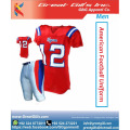 Impression par sublimation personnalisée uniformes de football américain